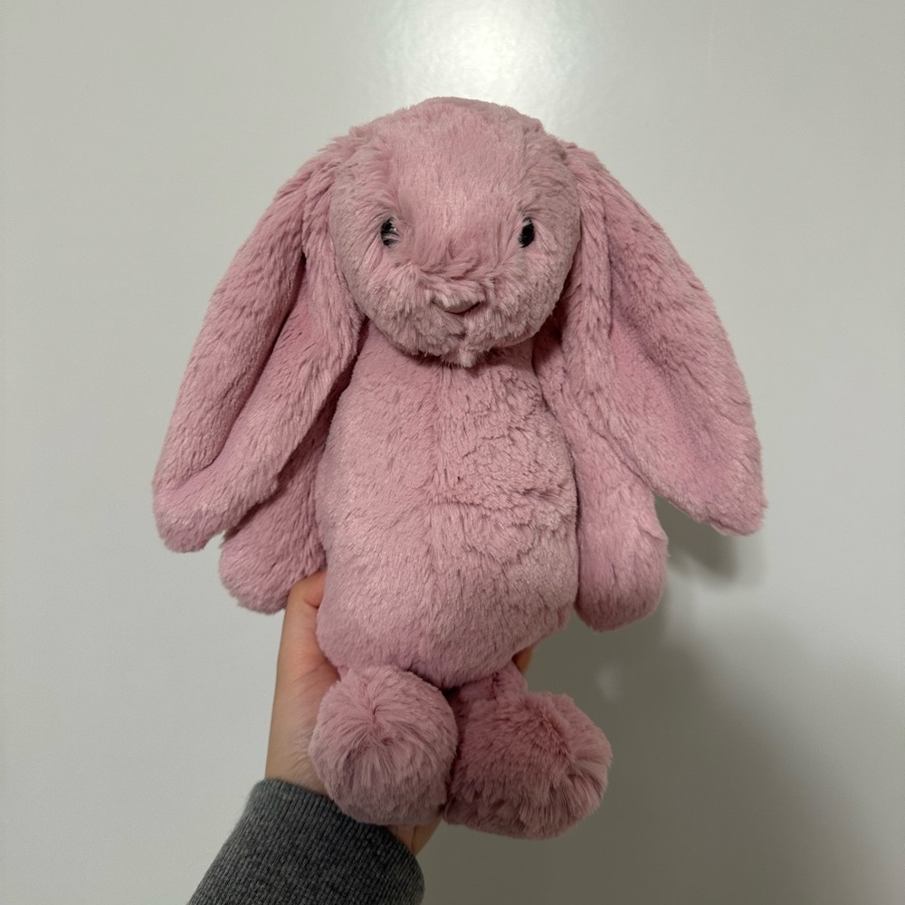 Jellycat Bashful Tulip Pink Bunny (Medium) NWT HTF